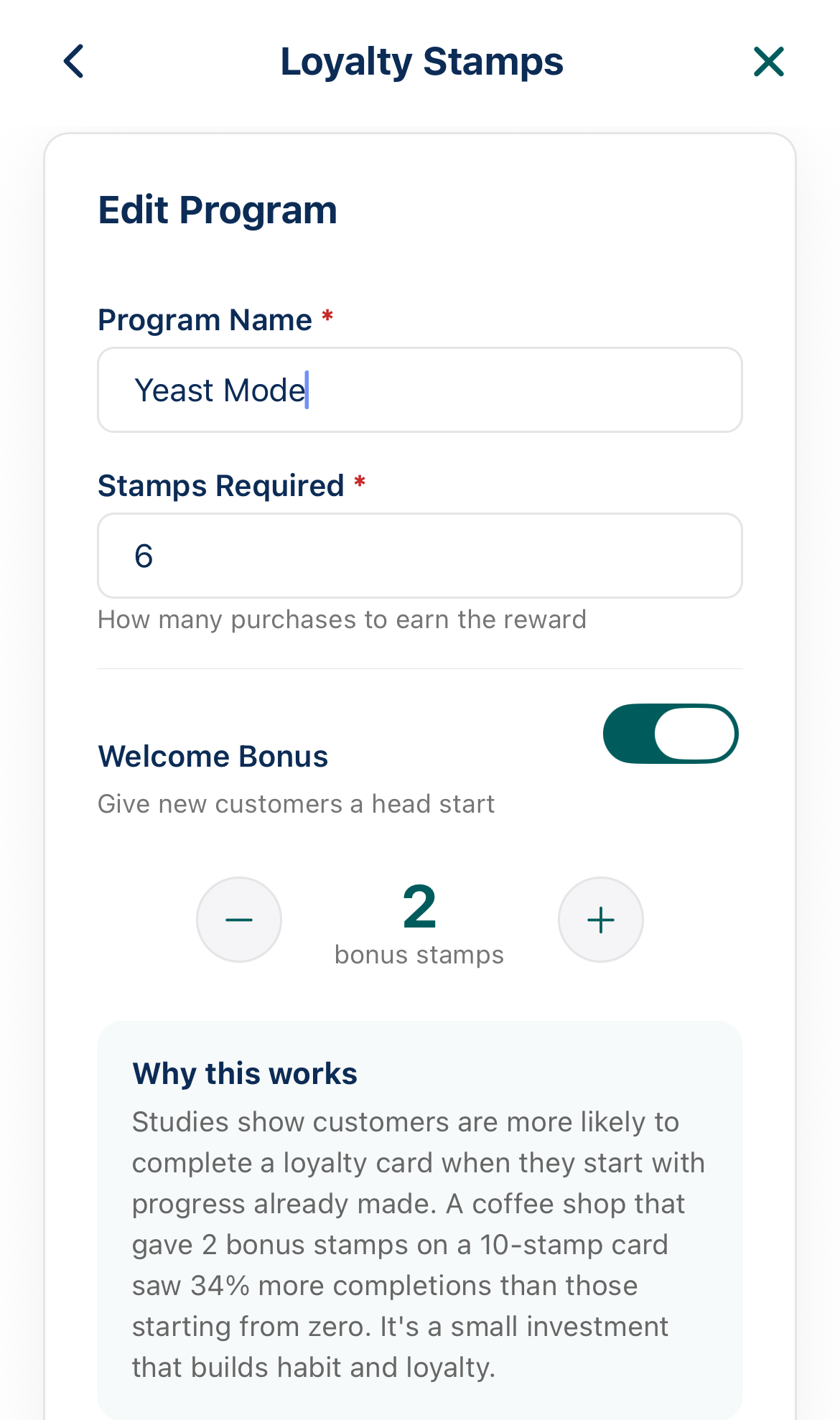 Build loyalty programs that keep customers coming back